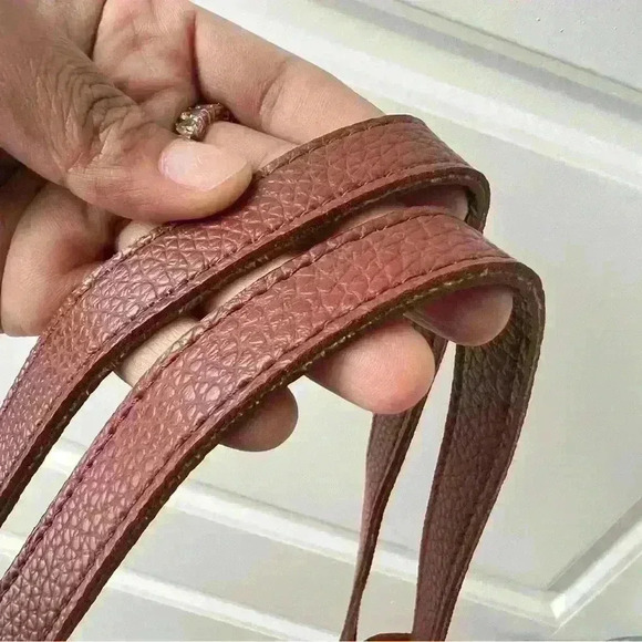 NWOT Vince Camuto Vegan Leather  Brown Shoulder Bag Brand New - Picture 5 of 6